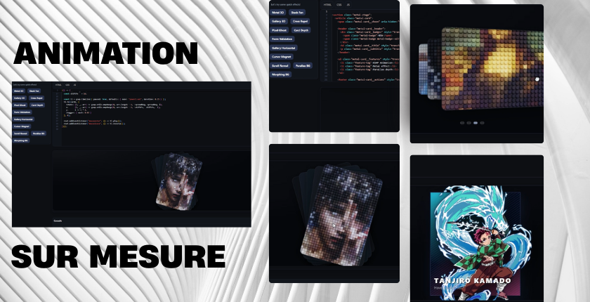 Train Me Up : site de formation avec blocs ACF et animations